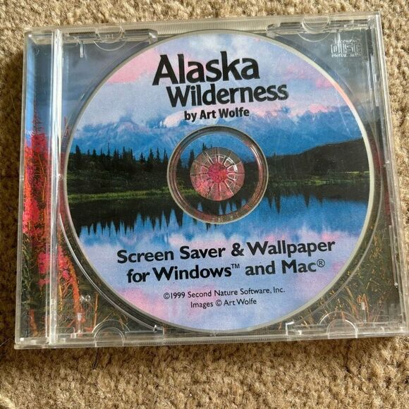 Alaska Wilderness By Art Wolfe Sceen Saver & Wallpaper For Windows & Mac - Picture 1 of 3